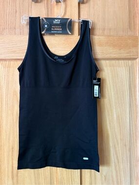 Jockey Black Midriff Slimmer Seamfree Tank